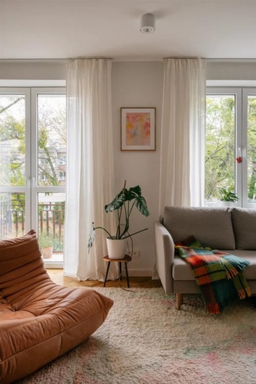 Интерьер двухкомнатной квартиры для молодой девушки (33 кв. 03