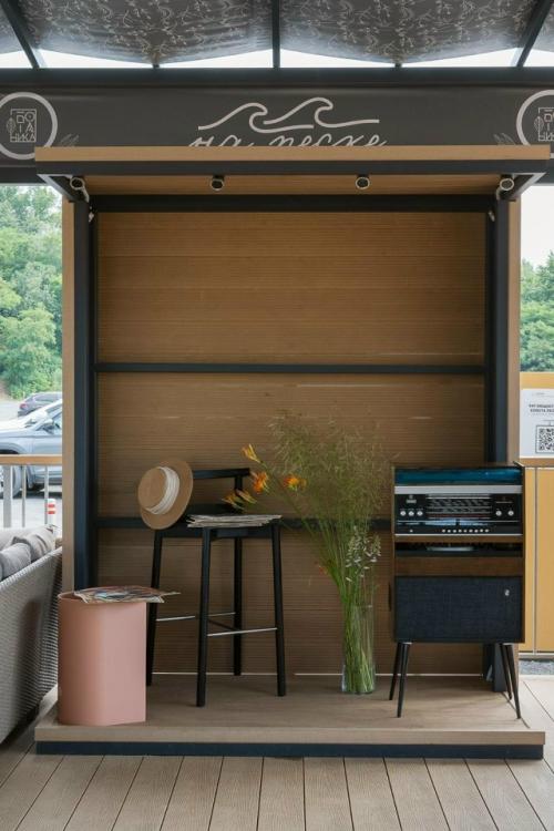 В стиле 1960-х: пляжный ресторан Ботаника на Песке в Лыткарино. 02