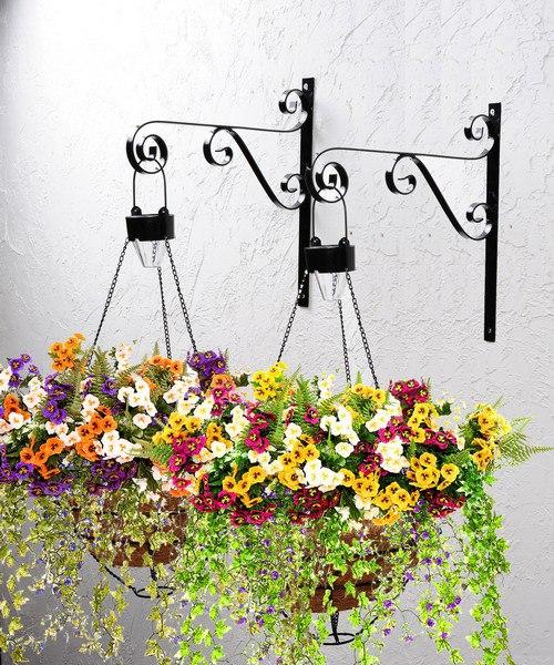 Подвесные клумбы: мы оформляем сады пирамиды на своем участке. 05