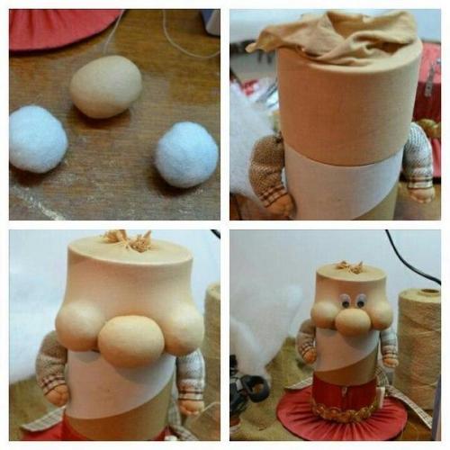 Домовой.  Для создания этого обережка нам понадобятся: 04