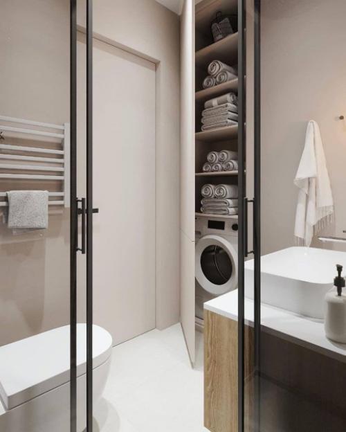 Интерьер компактной квартиры + планировка. 07