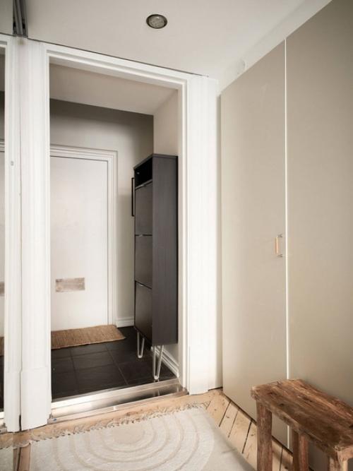 Уютная квартира размером с комнату в Швеции (19 кв. 07