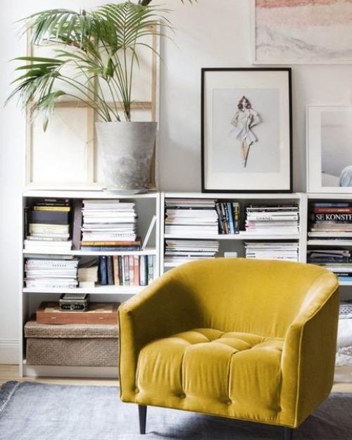 Желтый в интерьере - новая любовь! 03