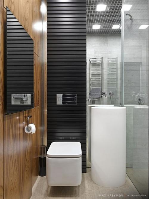 Проект квартиры Deep House в Москве, на фрунзенской набережной // 02. 04