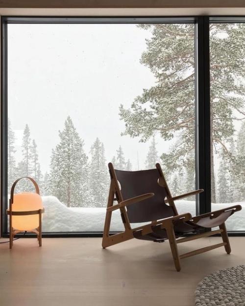 Скандинавский дизайн интерьера - это зимний и вдохновленный природой стиль. 06