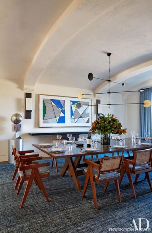 Кортни кардашьян показала свой роскошный дом в журнале Architectural Digest. 06