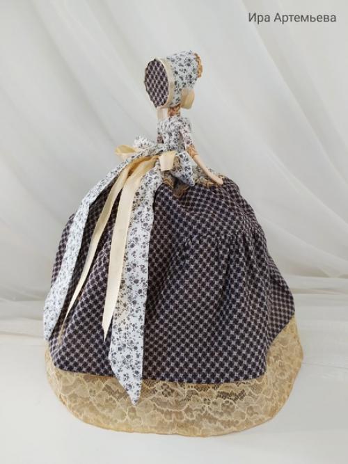 Кукла - грелка на чайник - оригинальный праздничный подарок для любой хозяйки! 02