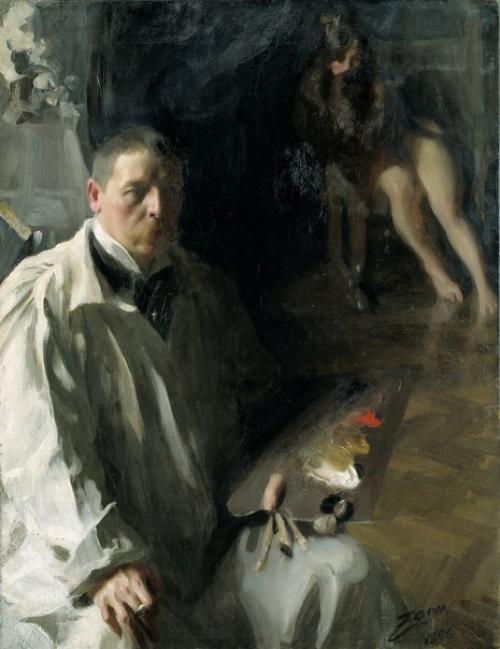 Натурщицы цорна.   1 1910\_прохлада (Wet) _92 х 62\_х., м. _частное собрание. 04