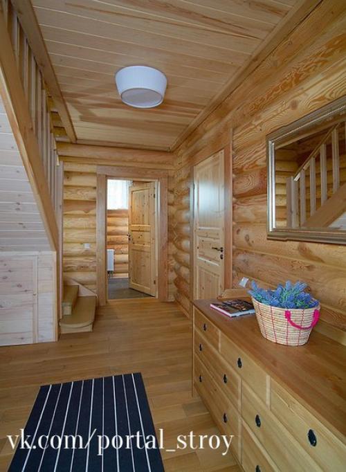 Сила традиций. Бревенчатый коттедж из сибирской лиственницы. 06