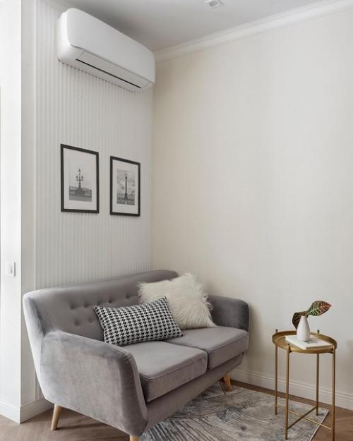 Интерьер выполнен в стиле современной классики - хотелось привнести нотку атмосферы Санкт-петербурга с его торжественностью. 04