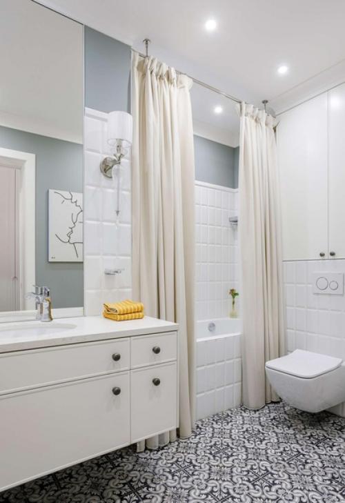 Светлана нифатова преобразила однокомнатную квартиру в старом кирпичном доме, которому больше 100 лет. 07 Светлана нифатова преобразила однокомнатную квартиру в старом кирпичном доме, которому больше 100 лет. 07