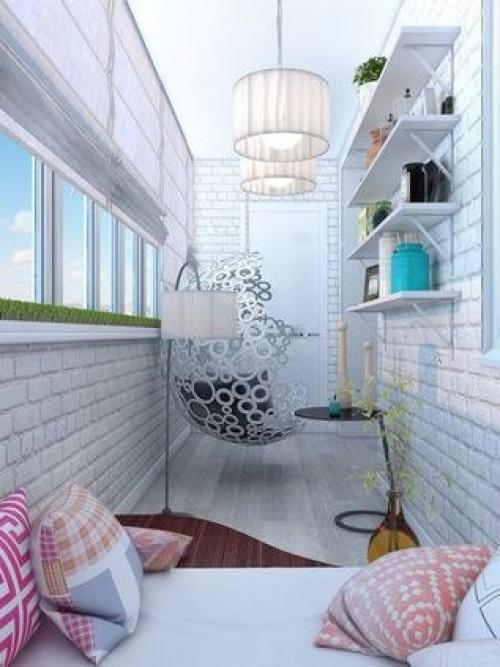 Лоджия - это сакральное место, соединяющее жилое пространство с внешним миром. 05