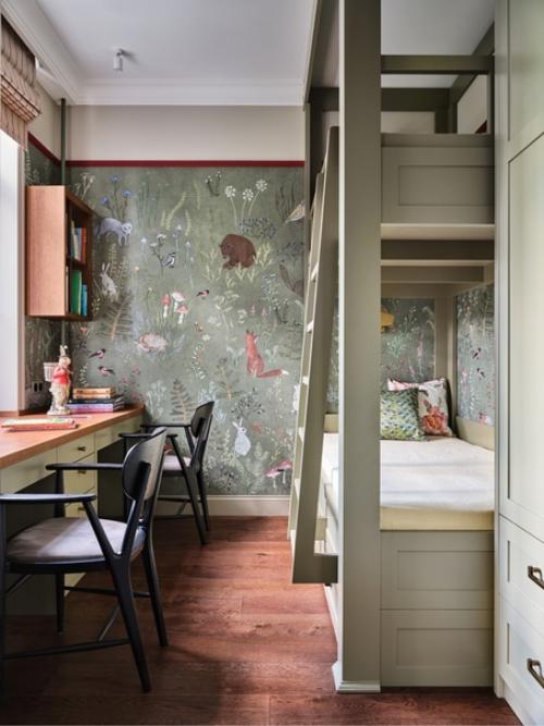 Квартира с цветочными мотивами. 03