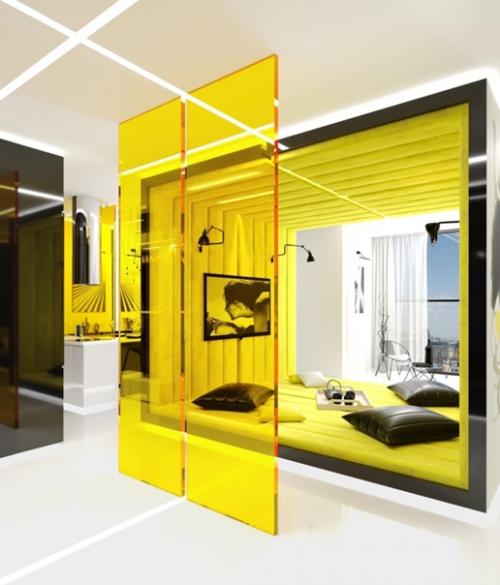 Желтая_груша. Ч/б концепт с добавлением ярких желтых акцентов. 05