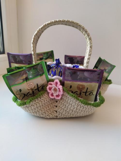 Мой очередной творческий декор для украшения интерьера вашего дома - празничная пасхальная корзинка. 03