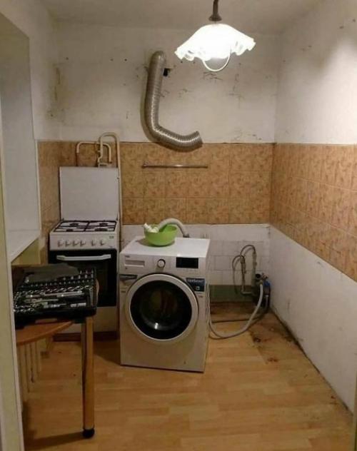 Процесс ремонта кухни. 04