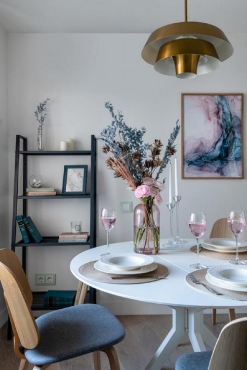 Интерьер двухкомнатной квартиры (55 кв. 01