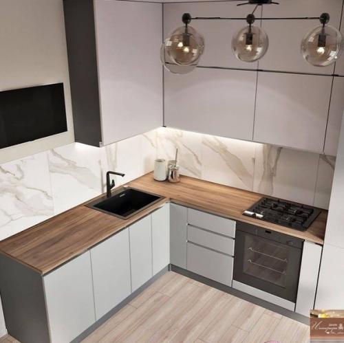 Идеальный дизайн квартиры в сером цвете. 01