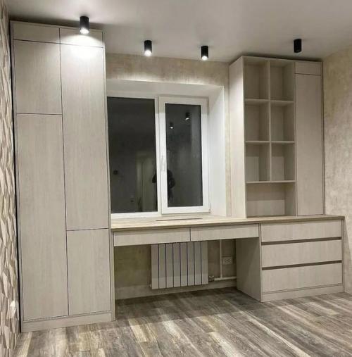 Идея интерьера. Для детской комнаты или рабочего кабинета. 01