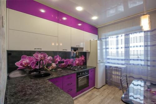 От этой фиалковой кухни просто веет весной! 02