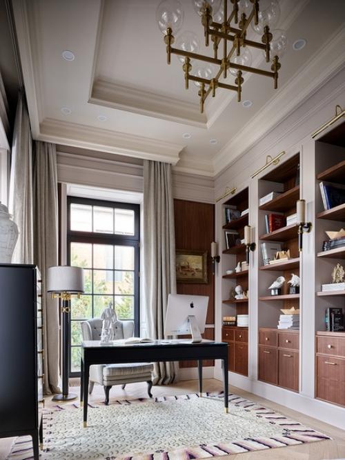 Бюро KM Studio спроектировало для большой семьи просторный загородный дом в лучших традиция американской классики. 04