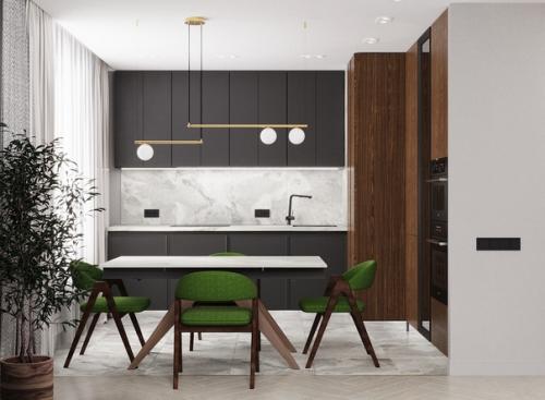 Кухня - гостиная 38 кв. 02