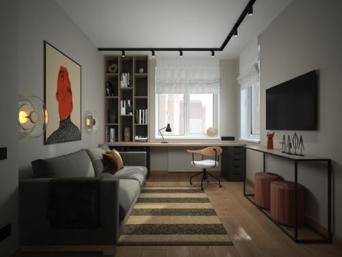 Интерьер квартиры в современном стиле, г. нижний Новгород. 06