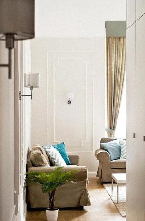 Интерьер квартиры. В которой царят простор и уют. 04