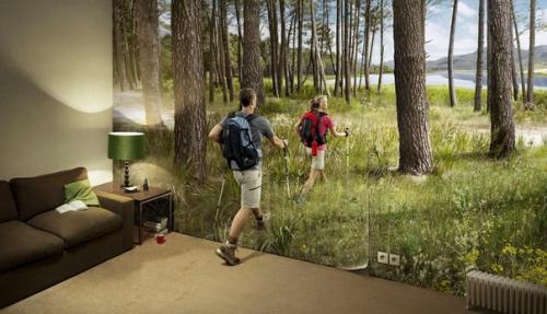 Фотообои с 3D эффектом. 04 Фотообои с 3D эффектом. 04