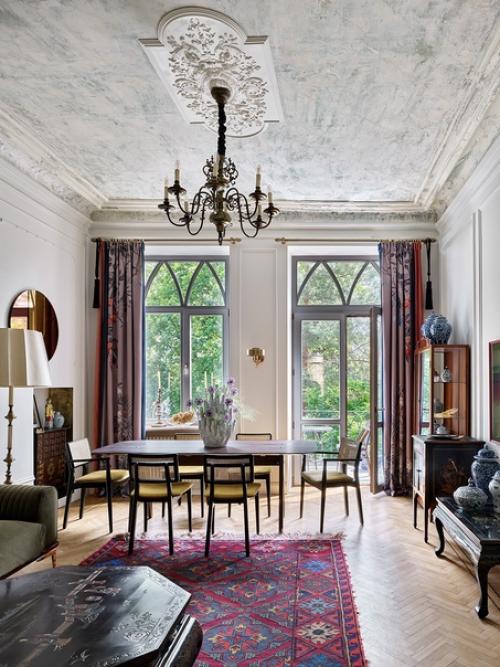 Дизайнер Светлана Андреева - щепетева создала для себя и своей семьи комфортный интерьер, напоминающий о путешествиях по старой Европе. 04