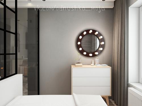 Современный интерьер 1-комнатной квартиры площадью 40 кв. 03