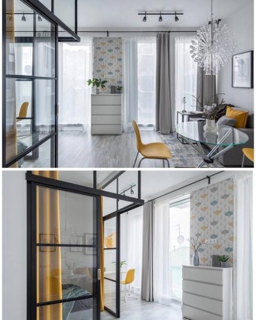 Таким образом, если решили пожарить пирожки - то можно полностью закрыть спальное место, чтоб запахи не впитывались в текстиль. 01