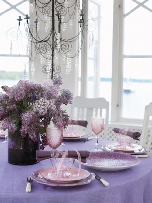 Лавандовые сны.  Посмотрите - каким нежным может стать ваш интерьер.