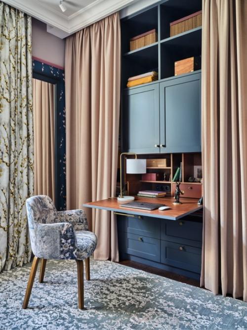 Квартира с цветочными мотивами. 02