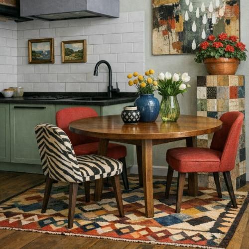 Эклектика в дизайне интерьера. 02