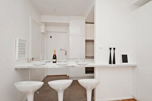 Функциональный дизайн интерьера квартиры - студии в центральном районе Стокгольма, столицы Швеции. 01 Функциональный дизайн интерьера квартиры - студии в центральном районе Стокгольма, столицы Швеции. 01