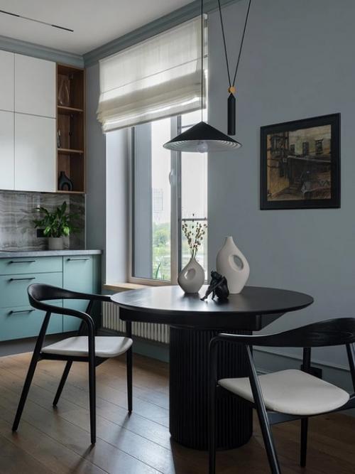 Интерьер 1-комнатной квартиры 48, 5 м 2 в ЖК Ривер парк в Москве. 06