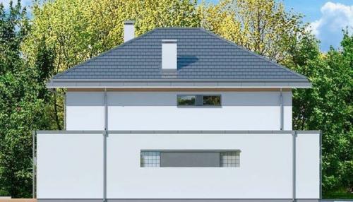 Эскизный проект современной, комфортной городской виллы. 08