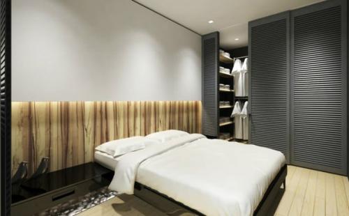 Стильная однокомнатная квартира в стиле минимализм. 06