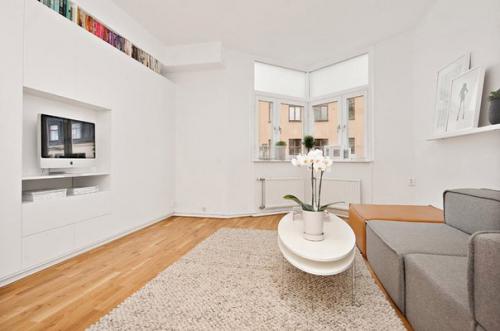 Функциональный дизайн интерьера квартиры - студии в центральном районе Стокгольма, столицы Швеции. 05 Функциональный дизайн интерьера квартиры - студии в центральном районе Стокгольма, столицы Швеции. 05