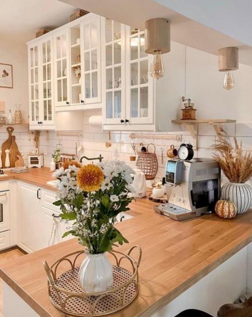 Красивая кухня. В скандинавском стиле. 01