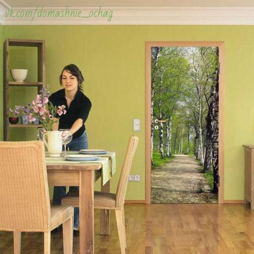 Как красиво самому декорировать двери. 02