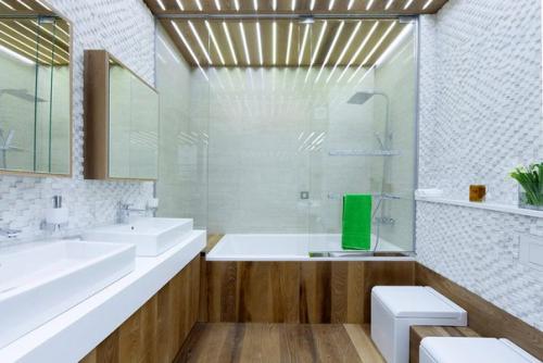 Трёхкомнатная квартира cо стеклянным зонированием. 04