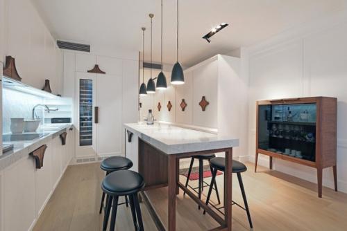 Проектная фирма Open AD - Architecture and Design оформила интерьер апартаментов ST в Юрмале, Латвия. 03