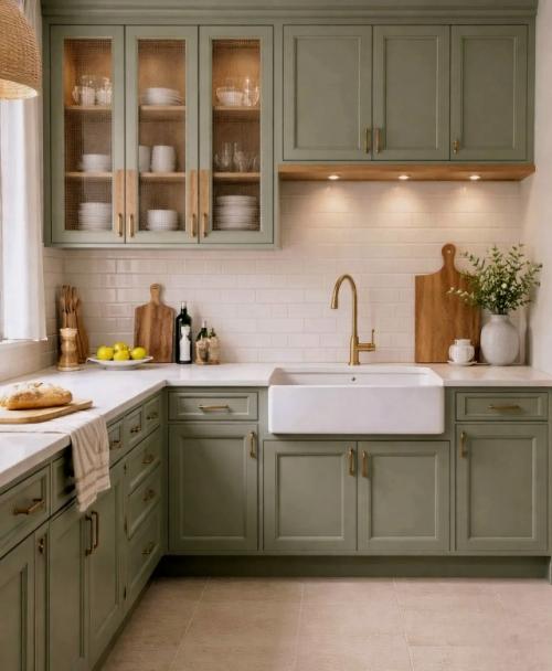 Есть простой приём, который помогает сделать интерьер цельным и спокойным по восприятию - правило 5 материалов. 01