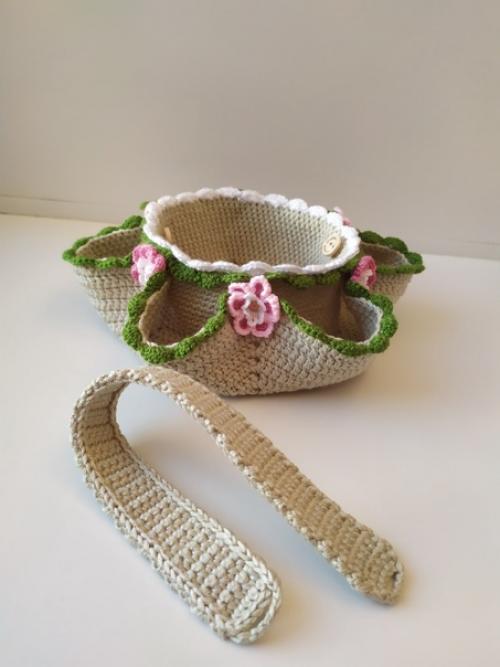 Мой очередной творческий декор для украшения интерьера вашего дома - празничная пасхальная корзинка. 06