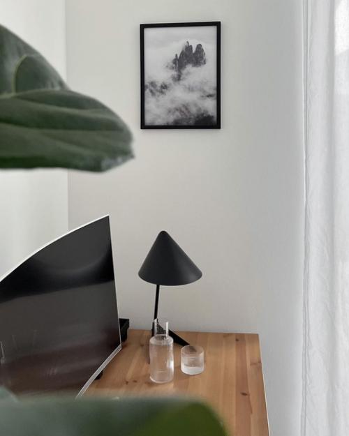 Домашний офис в скандинавском стиле: текстуры и материалы. 01