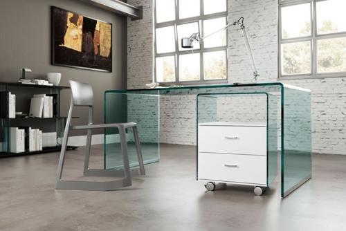 Еще один крутой прием в дизайне интерьера - прозрачная мебель. 08