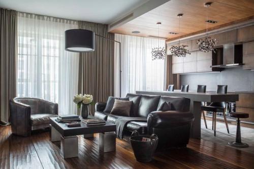 Проект недели, совсем не классическая квартира: трешка в Замоскворечье. 02