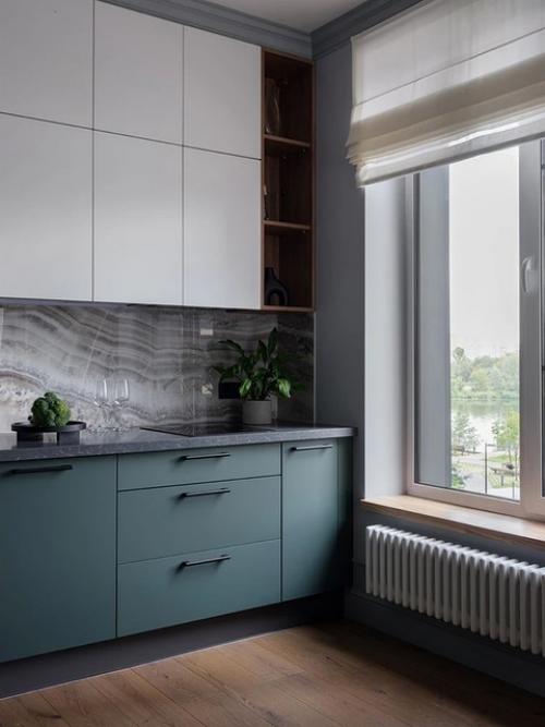 Интерьер 1-комнатной квартиры 48, 5 м 2 в ЖК Ривер парк в Москве. 05